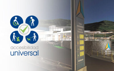 Diseño universal para estaciones de servicio
